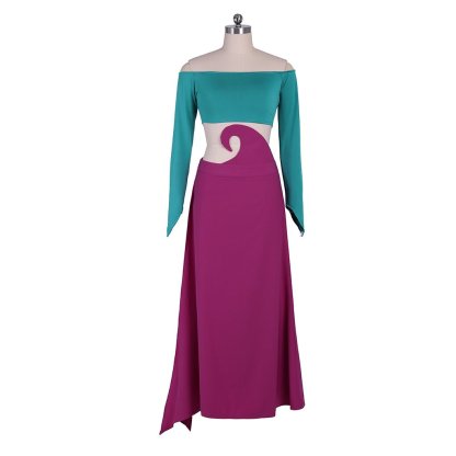 Sexy Witch Cornelia Hale Cosplay Costume – High-Quality Short Top & Long Skirt for Women-Astricos