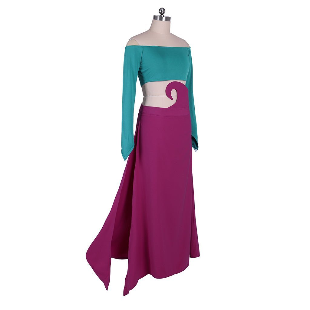 Sexy Witch Cornelia Hale Cosplay Costume – High-Quality Short Top & Long Skirt for Women-Astricos