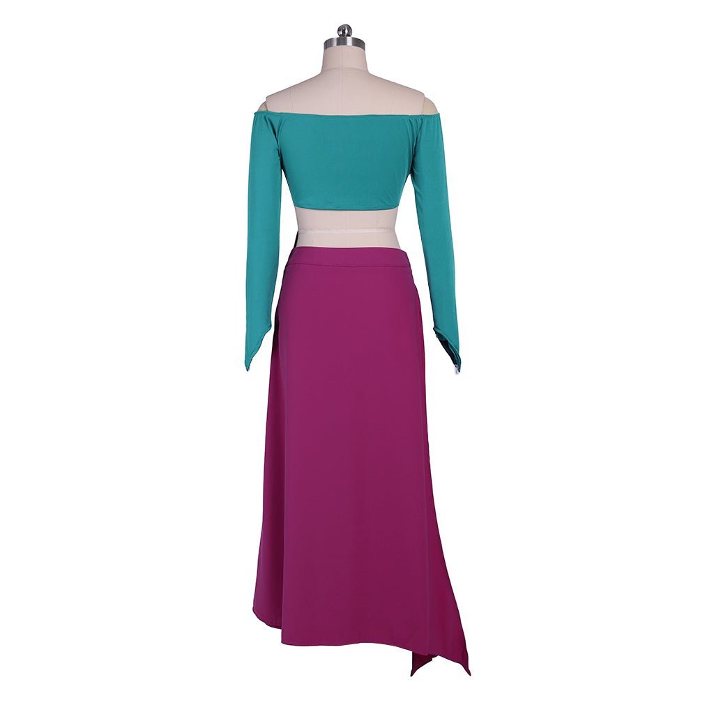 Sexy Witch Cornelia Hale Cosplay Costume – High-Quality Short Top & Long Skirt for Women-Astricos