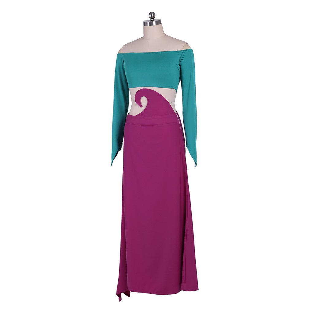 Sexy Witch Cornelia Hale Cosplay Costume – High-Quality Short Top & Long Skirt for Women-Astricos