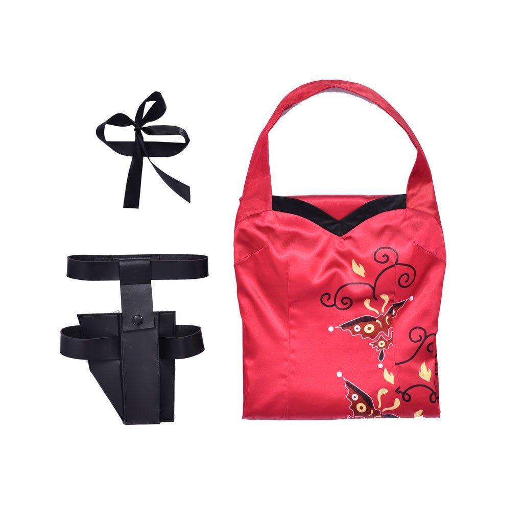 Ada Wong Red Cheongsam Cosplay Costume | Resident Evil Movie Outfit-Astricos