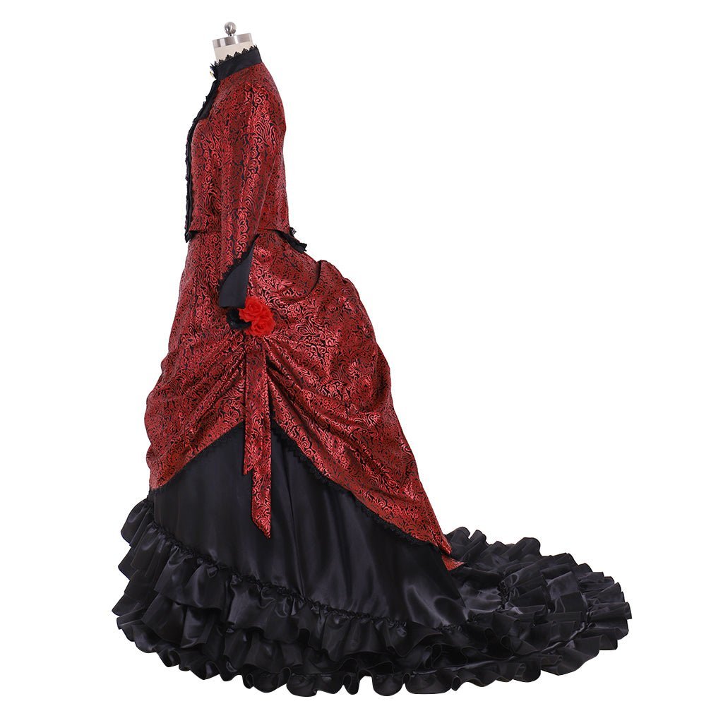 Victorian Era Civil War Ball Gown | Women's Historical Cosplay Costume-Astricos