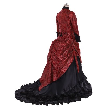Victorian Era Civil War Ball Gown | Women's Historical Cosplay Costume-Astricos