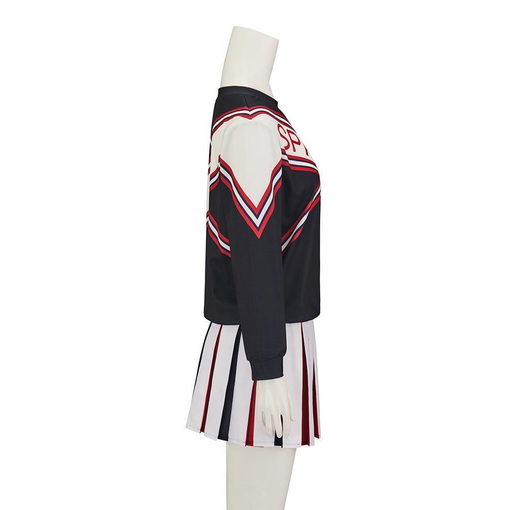 Women's Deluxe SNL Spartan Cheerleader Costume | Saturday Night Live Cosplay Outfit-Astricos