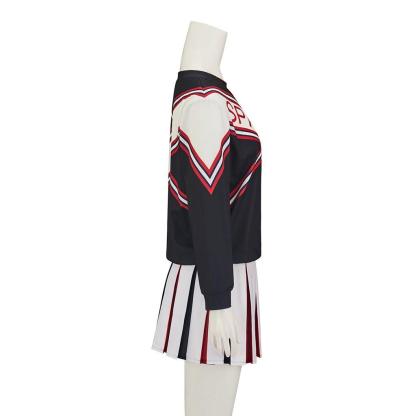 Women's Deluxe SNL Spartan Cheerleader Costume | Saturday Night Live Cosplay Outfit-Astricos
