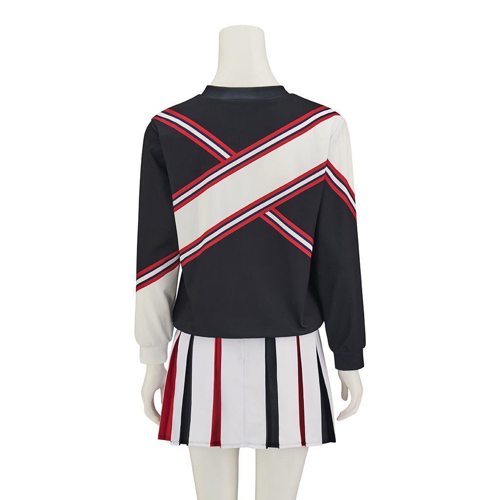 Women's Deluxe SNL Spartan Cheerleader Costume | Saturday Night Live Cosplay Outfit-Astricos