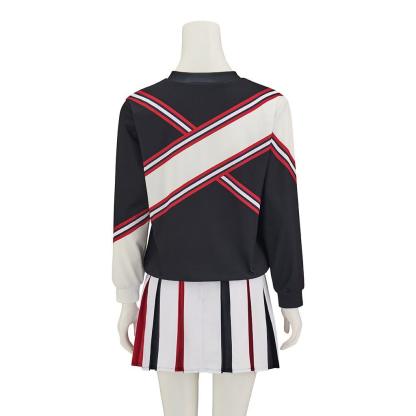 Women's Deluxe SNL Spartan Cheerleader Costume | Saturday Night Live Cosplay Outfit-Astricos