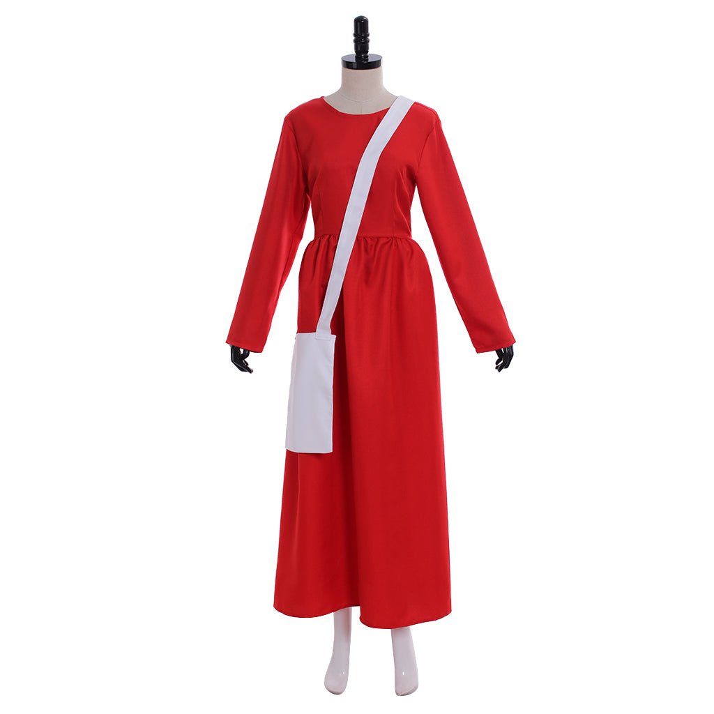 Authentic Women's Handmaid's Tale Red Hooded Cloak Robe - Premium Halloween Cosplay Costume-Astricos