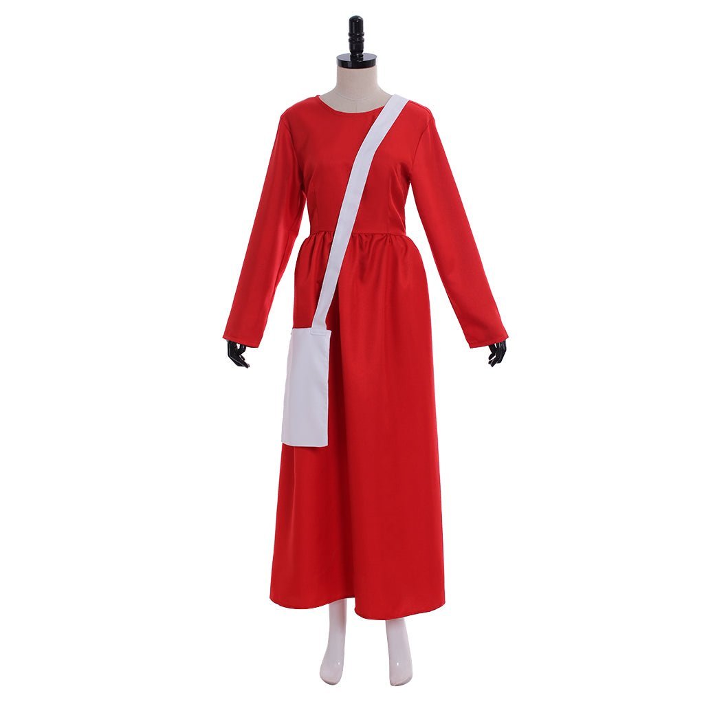 Authentic Women's Handmaid's Tale Red Hooded Cloak Robe - Premium Halloween Cosplay Costume-Astricos