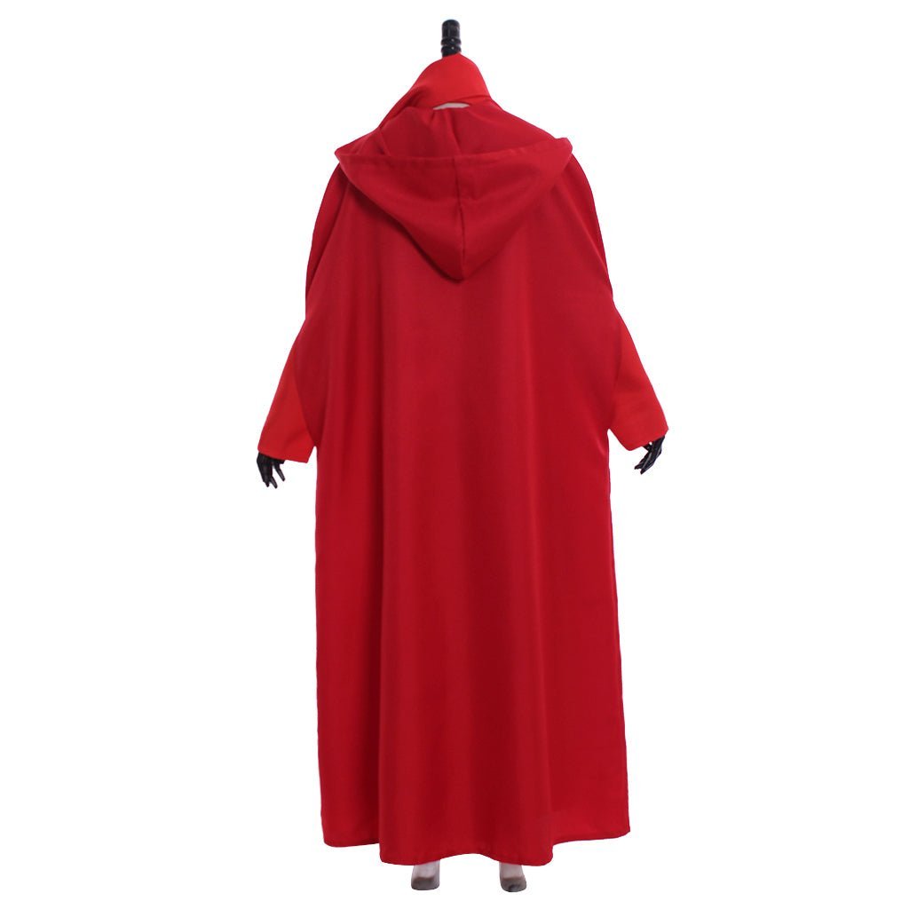 Authentic Women's Handmaid's Tale Red Hooded Cloak Robe - Premium Halloween Cosplay Costume-Astricos