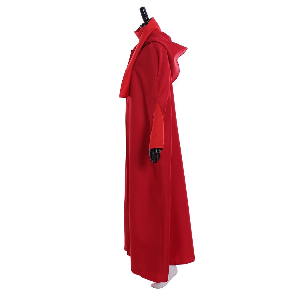 Authentic Women's Handmaid's Tale Red Hooded Cloak Robe - Premium Halloween Cosplay Costume-Astricos