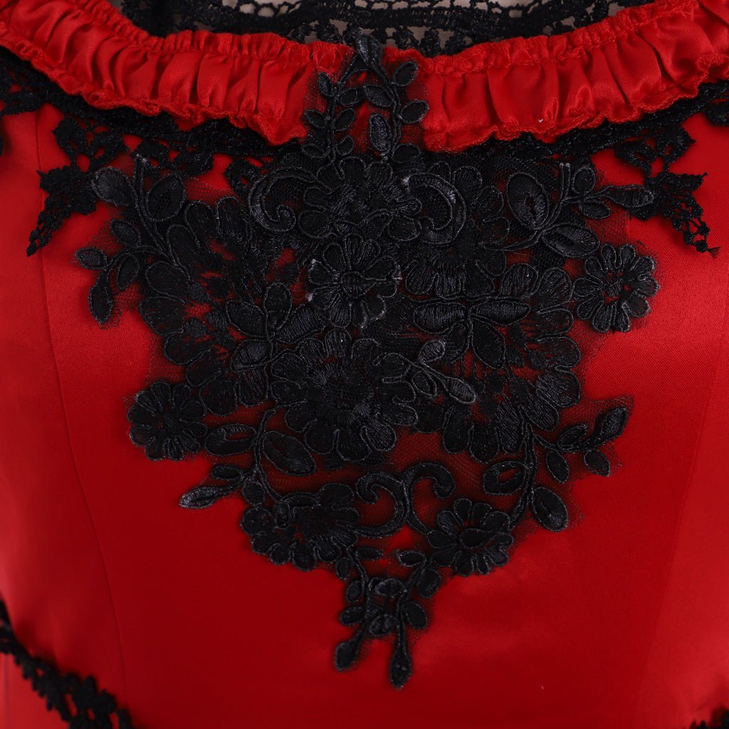 Victorian Southern Belle Civil War Dress | Edwardian Gothic Vampire Costume for Women-Astricos
