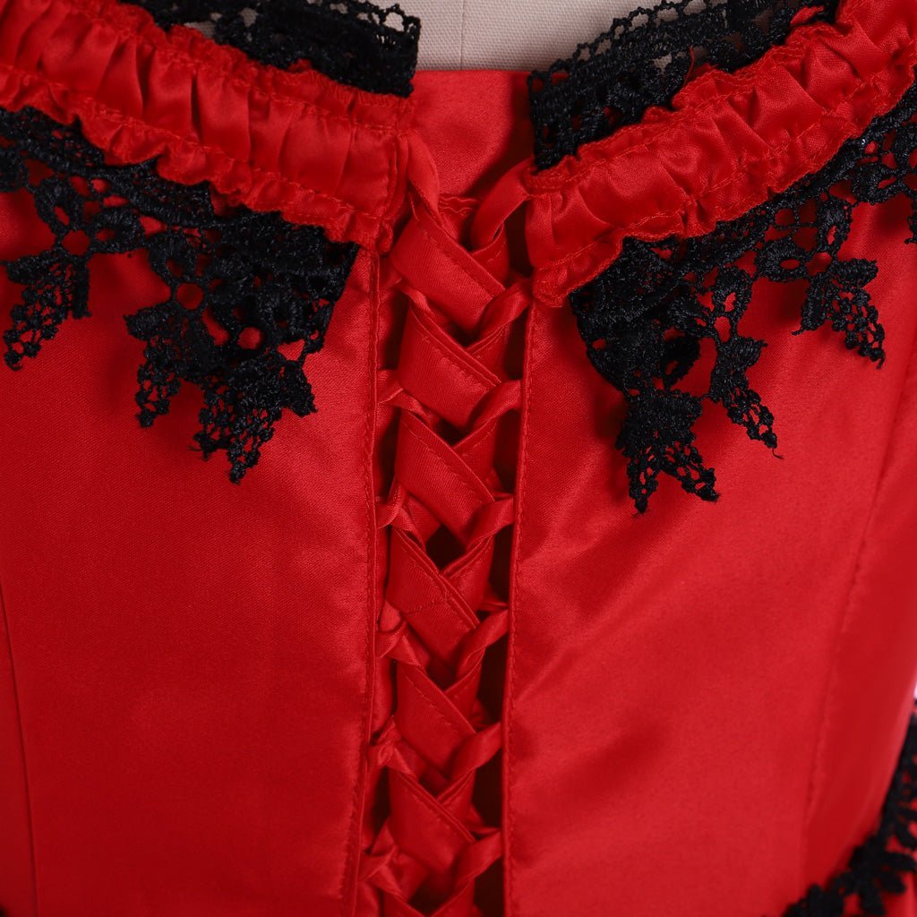 Victorian Southern Belle Civil War Dress | Edwardian Gothic Vampire Costume for Women-Astricos