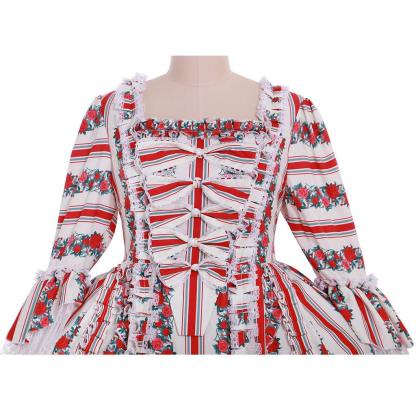 Marie Antoinette Rococo Ball Gown | Victorian Cosplay Costume for Women-Astricos