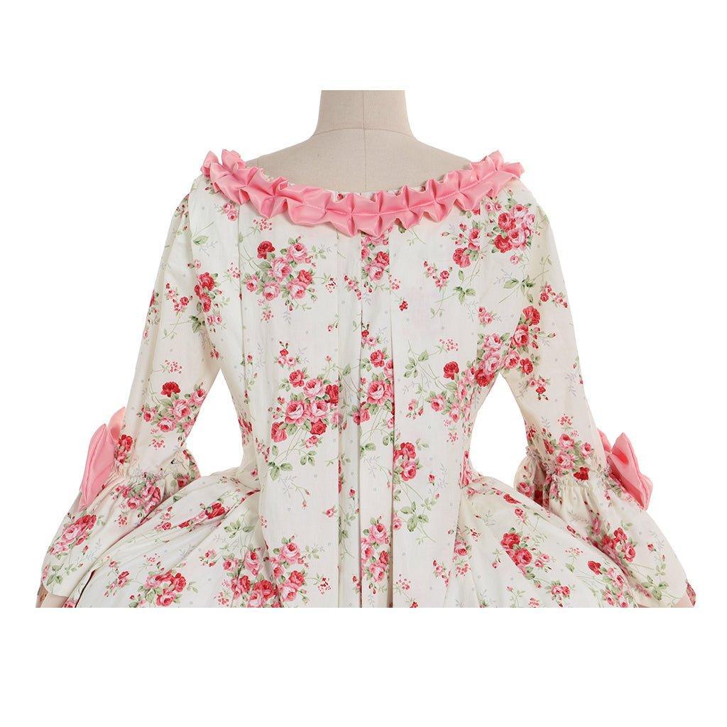Marie Antoinette Rococo Ball Gown | Victorian Cosplay Costume for Women-Astricos