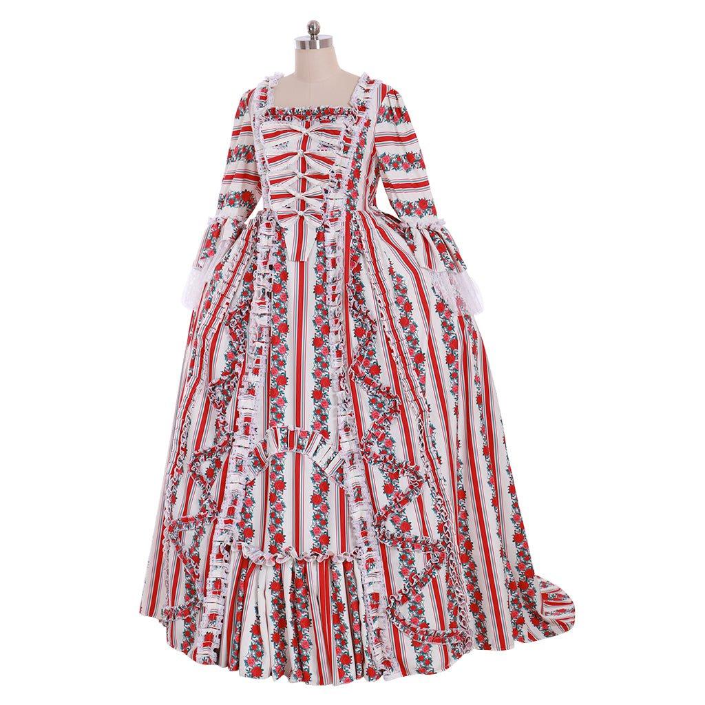 Marie Antoinette Rococo Ball Gown | Victorian Cosplay Costume for Women-Astricos