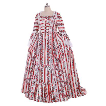 Marie Antoinette Rococo Ball Gown | Victorian Cosplay Costume for Women-Astricos