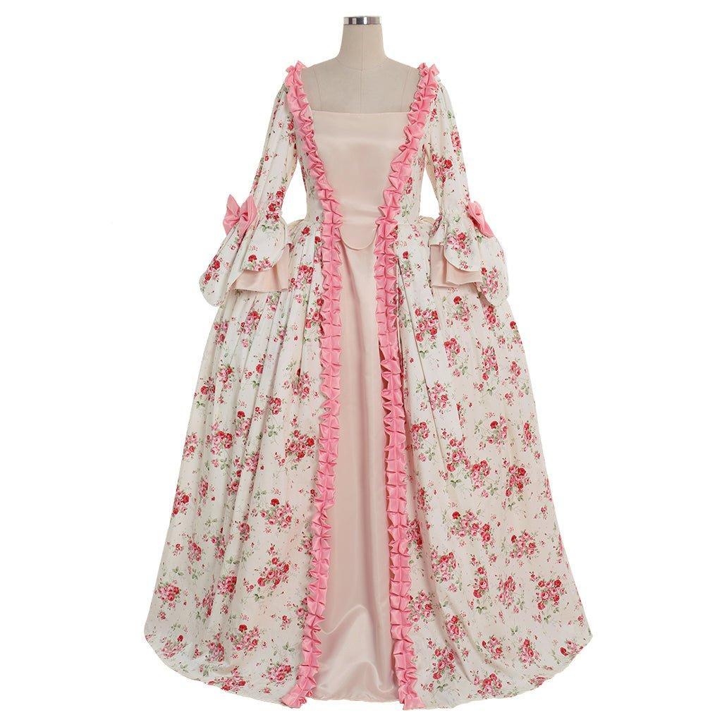 Marie Antoinette Rococo Ball Gown | Victorian Cosplay Costume for Women-Astricos
