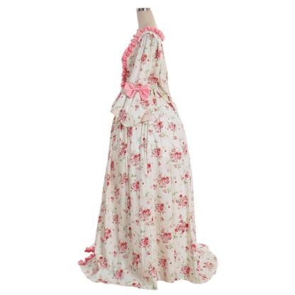 Marie Antoinette Rococo Ball Gown | Victorian Cosplay Costume for Women-Astricos