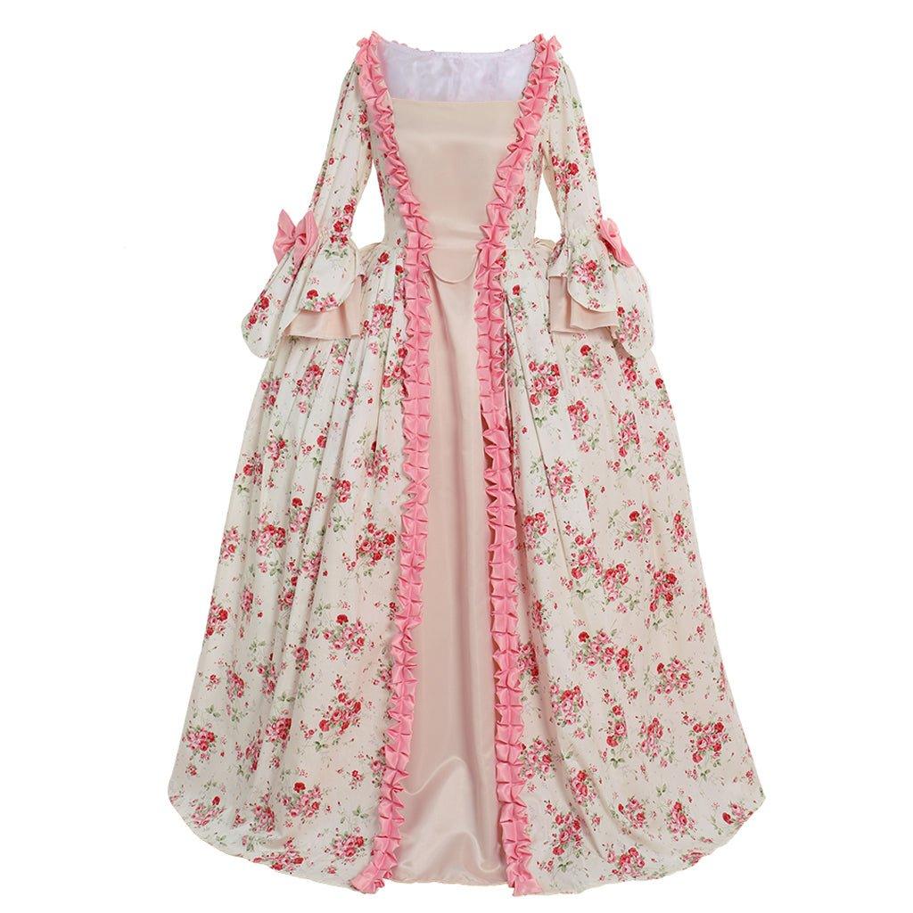 Marie Antoinette Rococo Ball Gown | Victorian Cosplay Costume for Women-Astricos