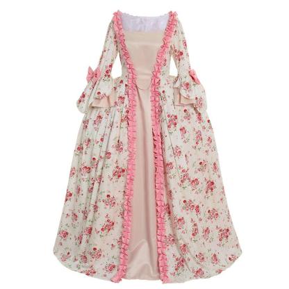 Marie Antoinette Rococo Ball Gown | Victorian Cosplay Costume for Women-Astricos