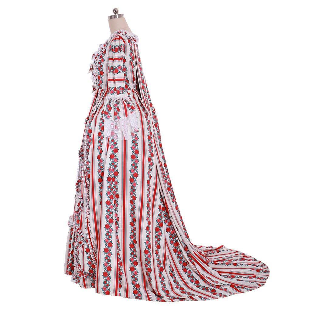 Marie Antoinette Rococo Ball Gown | Victorian Cosplay Costume for Women-Astricos