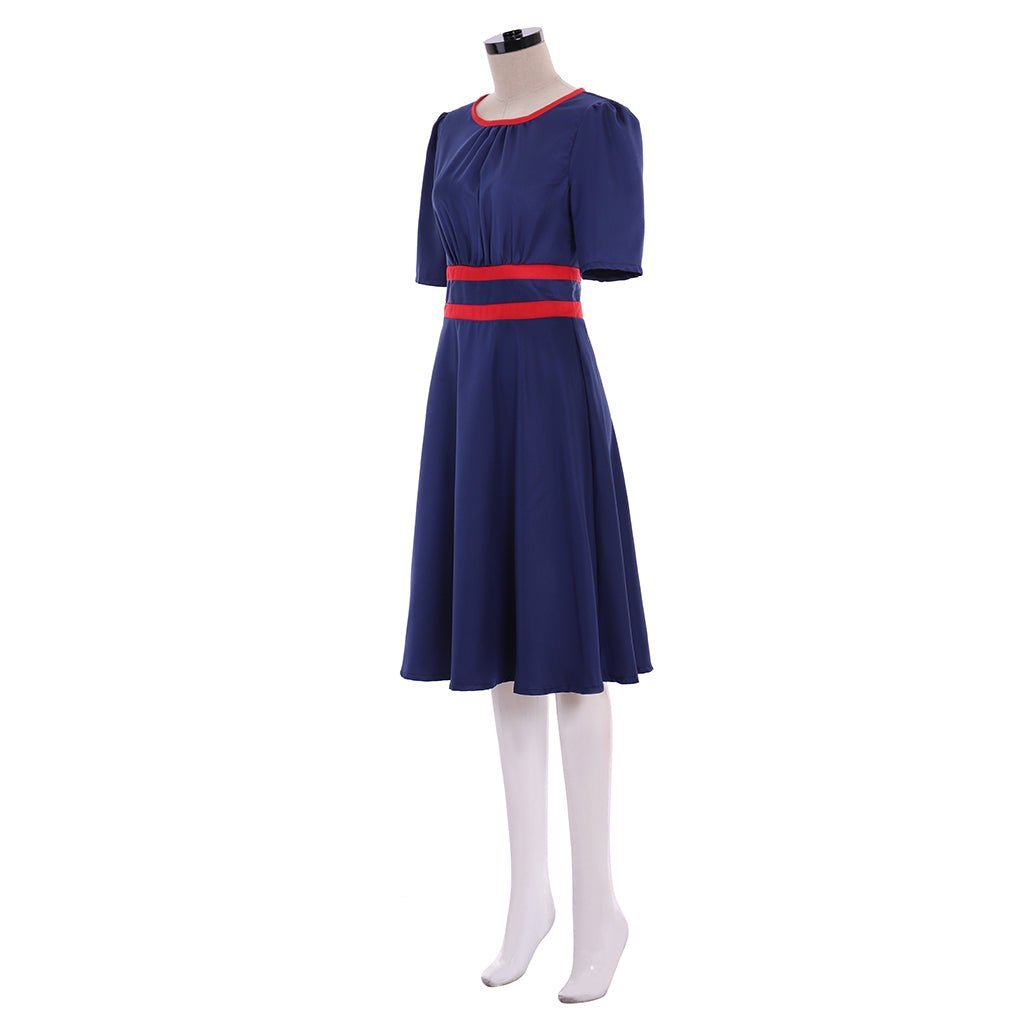 Peggy Carter Cosplay Costume - Women’s Officer Agent Margaret Dress Suit | Astricos-Astricos