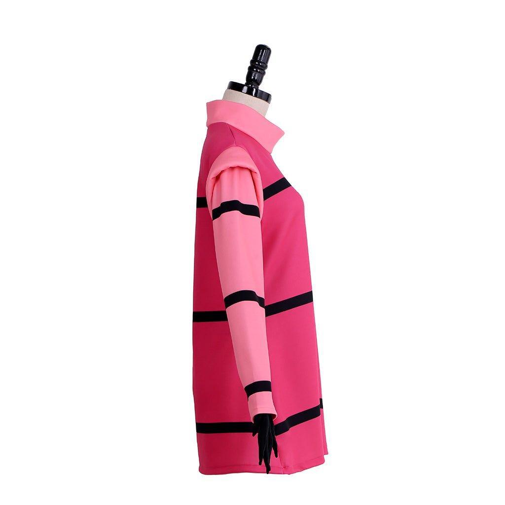 Women's Pink Hoodie Coat for ZIM Cosplay | Invader ZIM Halloween Costume-Astricos