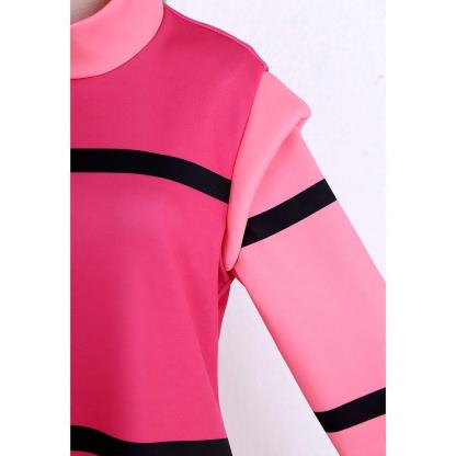Women's Pink Hoodie Coat for ZIM Cosplay | Invader ZIM Halloween Costume-Astricos