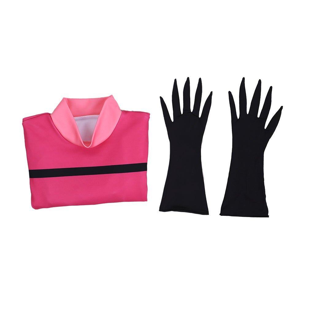 Women's Pink Hoodie Coat for ZIM Cosplay | Invader ZIM Halloween Costume-Astricos