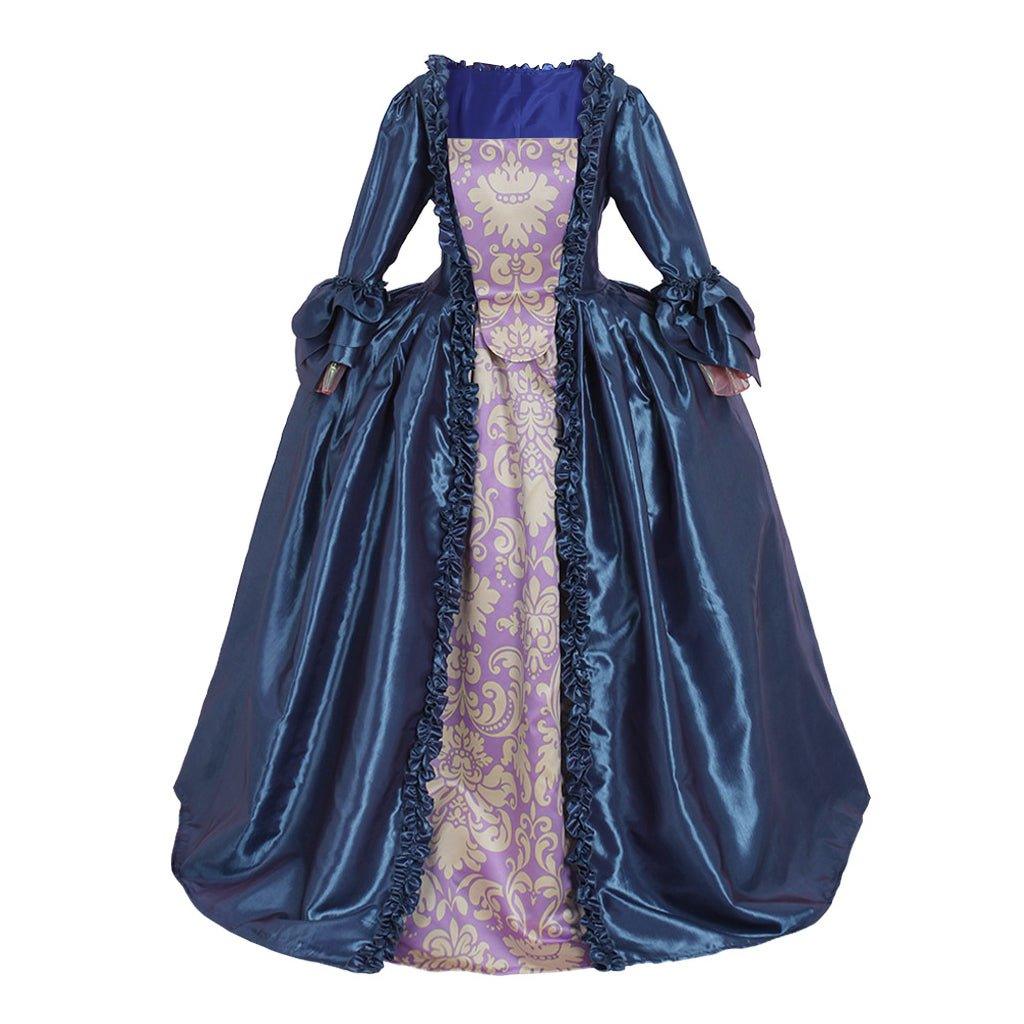 Queen Marie Antoinette Masquerade Rococo Ball Gown | Women's Cosplay Costume Dress-Astricos