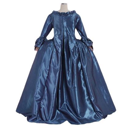 Queen Marie Antoinette Masquerade Rococo Ball Gown | Women's Cosplay Costume Dress-Astricos