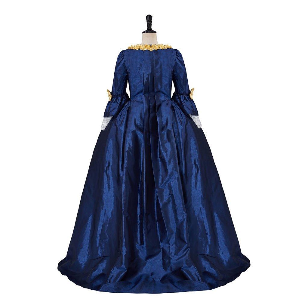 Elegant Women's Queen Marie Antoinette Rococo Ball Gown - Gothic Victorian Dress Costume-Astricos