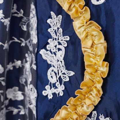 Elegant Women's Queen Marie Antoinette Rococo Ball Gown - Gothic Victorian Dress Costume-Astricos