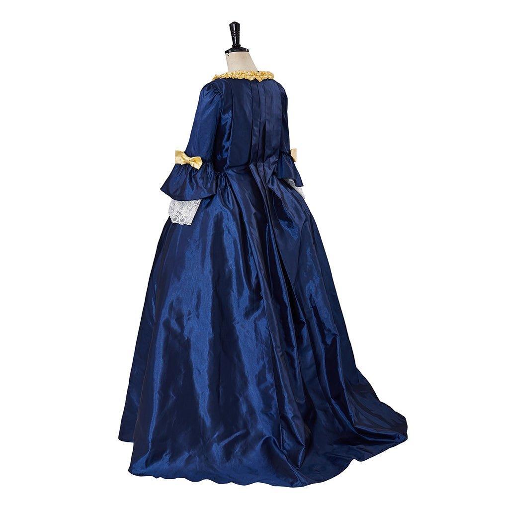 Elegant Women's Queen Marie Antoinette Rococo Ball Gown - Gothic Victorian Dress Costume-Astricos