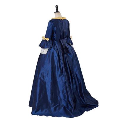 Elegant Women's Queen Marie Antoinette Rococo Ball Gown - Gothic Victorian Dress Costume-Astricos