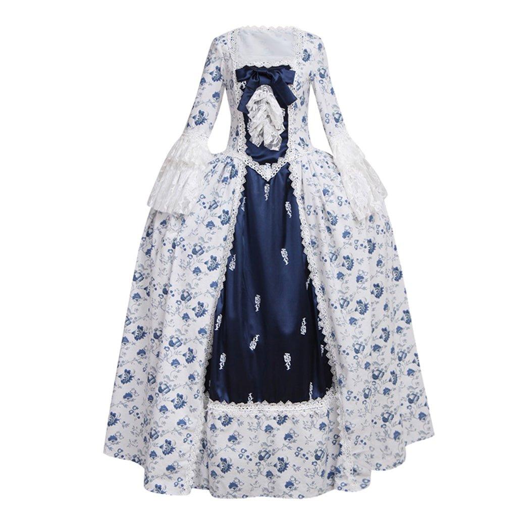 Elegant Women's Rococo Ball Gown Gothic Victorian Dress Costume for Cosplay | Astricos-Astricos