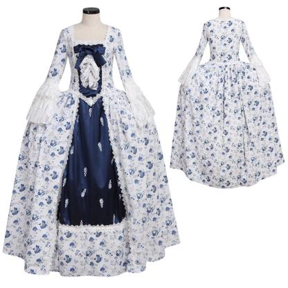 Elegant Women's Rococo Ball Gown Gothic Victorian Dress Costume for Cosplay | Astricos-Astricos
