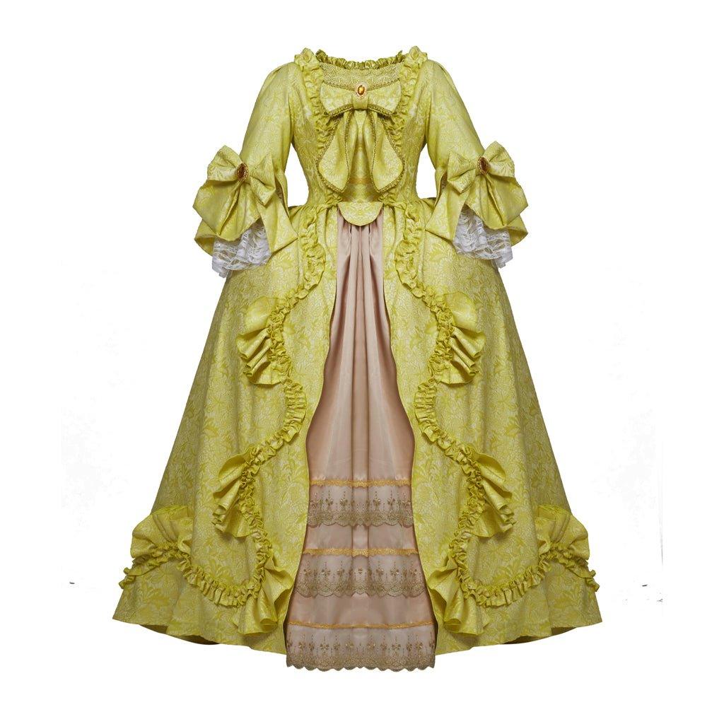 Queen Marie Antoinette Rococo Ball Gown | Victorian Cosplay & Halloween Dress-Astricos