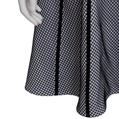 Jane Seymour Six the Musical Cosplay Costume - Elegant Black-Rimmed Dress-Astricos