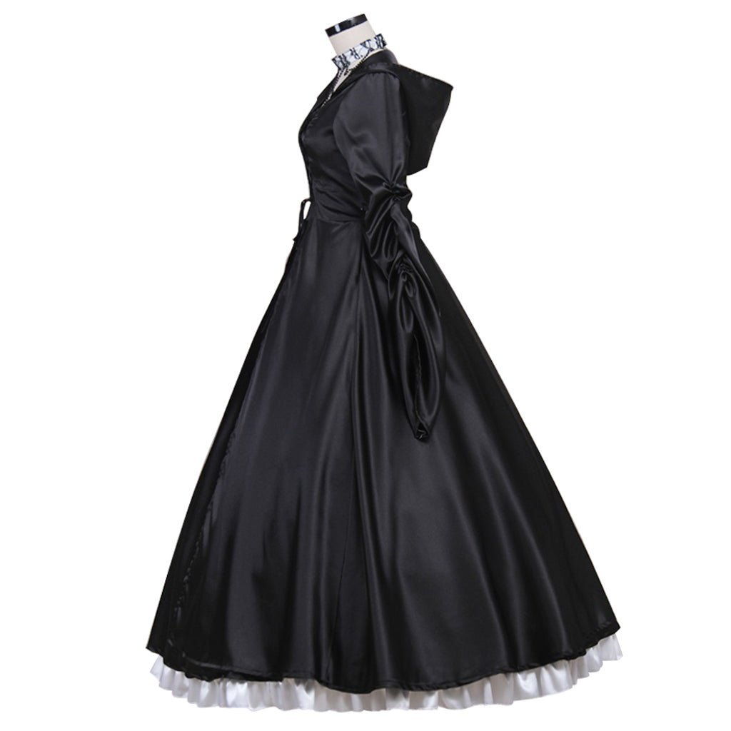 Gothic Victorian Ball Gown | Women's Vampire Renaissance Costume | Astricos-Astricos