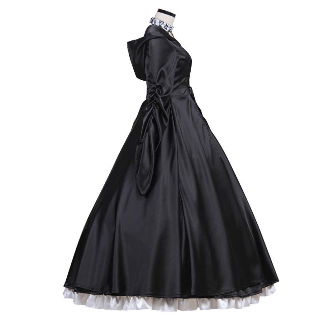 Gothic Victorian Ball Gown | Women's Vampire Renaissance Costume | Astricos-Astricos