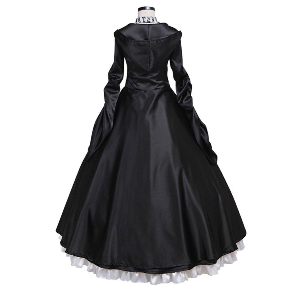 Gothic Victorian Ball Gown | Women's Vampire Renaissance Costume | Astricos-Astricos