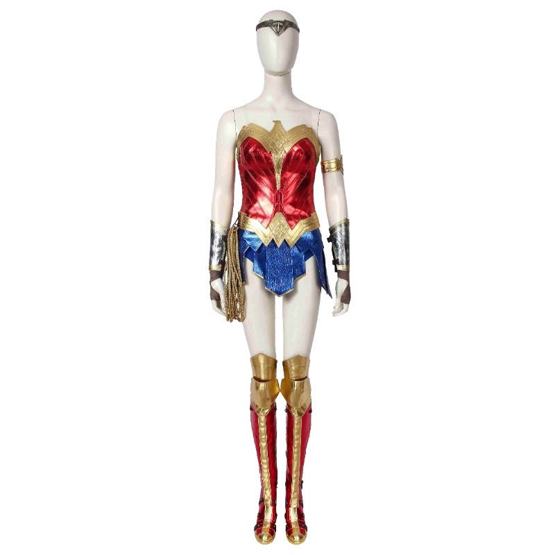 Wonder Woman Diana Prince Cosplay Jumpsuit for Women Halloween Costume - Astricos