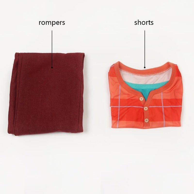 Wreck-It Ralph 2 Ralph Breaks The Internet Cosplay Costume Jumpsuit for Adults | Astricos-Astricos