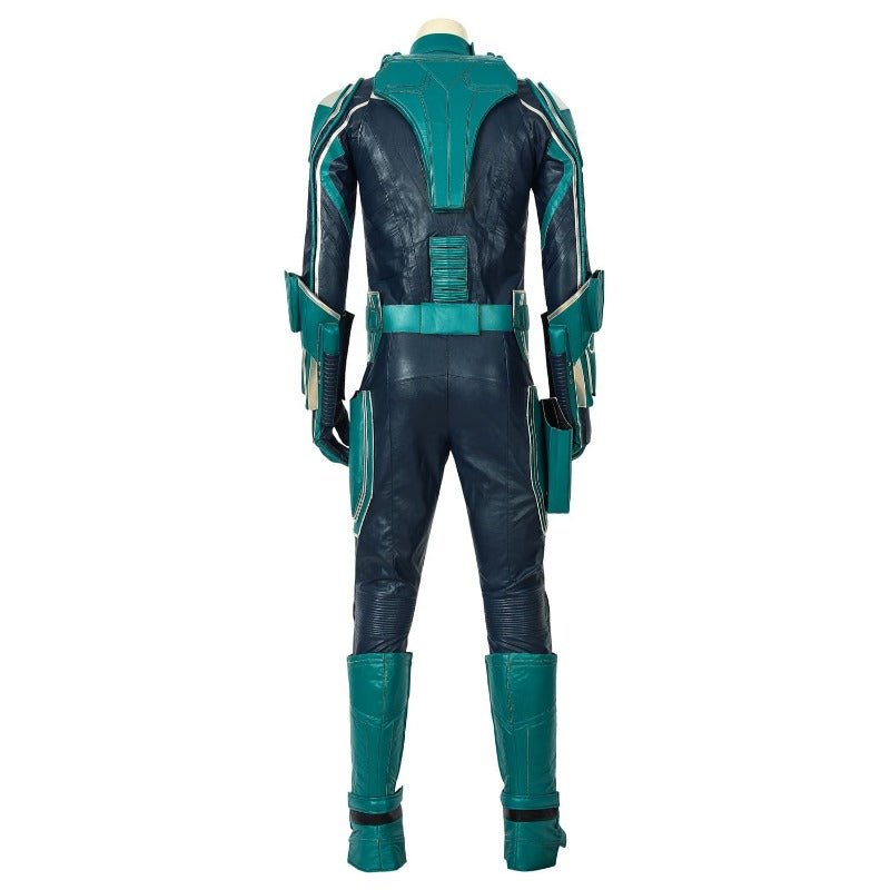 Premium Yon Rogg Star Force Captain Marvel Cosplay Costume - PU Leather Outfit-Astricos
