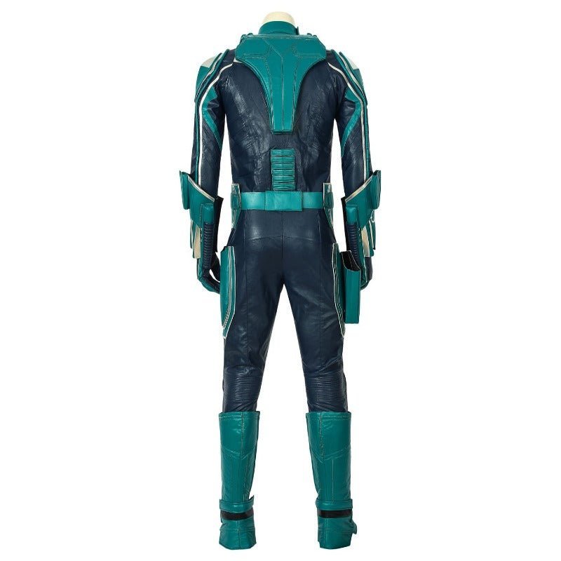 Premium Yon Rogg Star Force Captain Marvel Cosplay Costume - PU Leather Outfit-Astricos