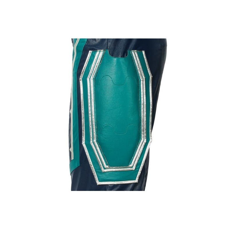 Premium Yon Rogg Star Force Captain Marvel Cosplay Costume - PU Leather Outfit-Astricos