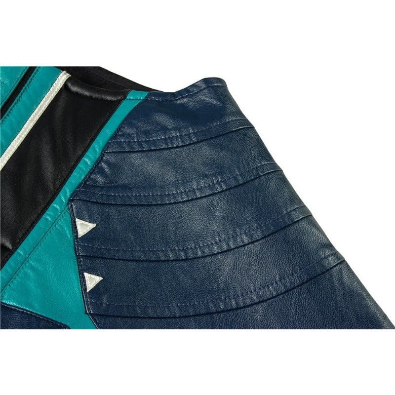 Premium Yon Rogg Star Force Captain Marvel Cosplay Costume - PU Leather Outfit-Astricos