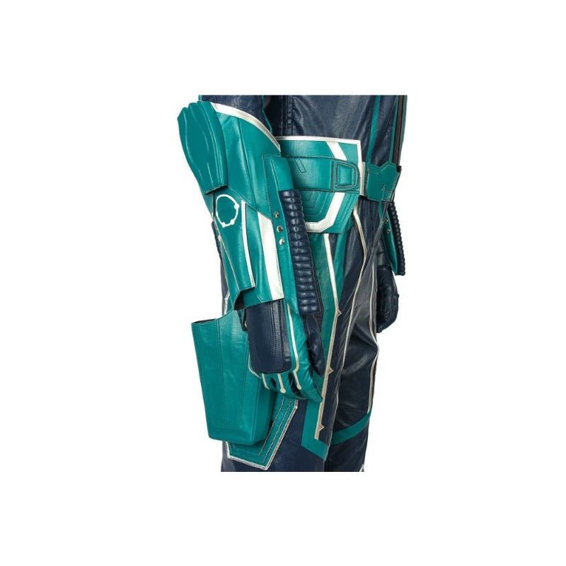 Premium Yon Rogg Star Force Captain Marvel Cosplay Costume - PU Leather Outfit-Astricos